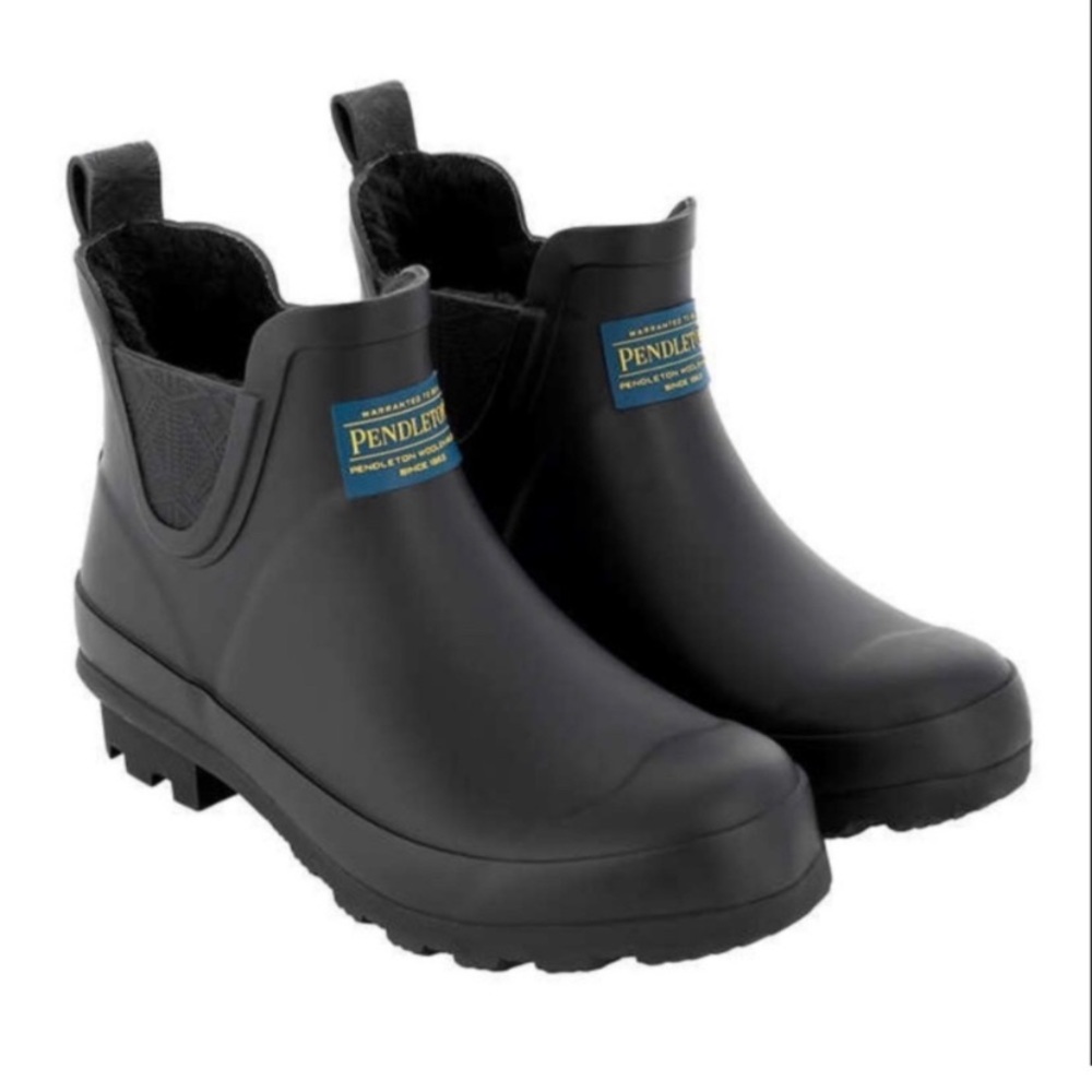 Pendleton Chelsea Rain Boots, Size 7